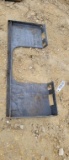 NEW SKID LOADER WELDABLE OPEN QUICK ATTACH PLATE