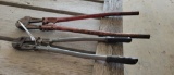 PAIRS OF BOLT CUTTERS