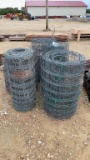 4 ROLLS OF 3' TALL WOVEN WIRE
