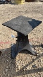 STEEL TABLE AND BASE