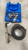 ACETYLENE CUTTING TORCH WITH 2 HEADS