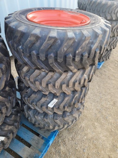 New Camso 10x16.5 Skid Steer Tires & Rims