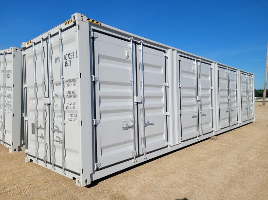 New 40' High Cube Shipping Container