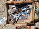 Box Of Squares, Saws, Shears, Misc