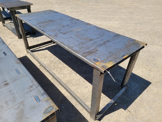 New Kit 32"x90" Steel Table