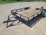 2002 R&R Entry 6'x10' Utility Trailer