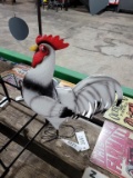 New Chicken Metal Yard Art