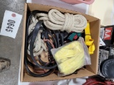 Box Of Bungie Cords & Straps