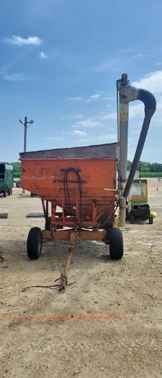 KORY GRAVITY WAGON ON 8 TON GEAR WITH SEED AUGER