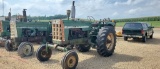 OLIVER 1800 TRACTOR, WIDE FRONT- RUNS