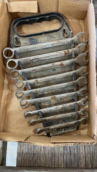 BOX CRAFTSMAN SET METRIC WRENCHES