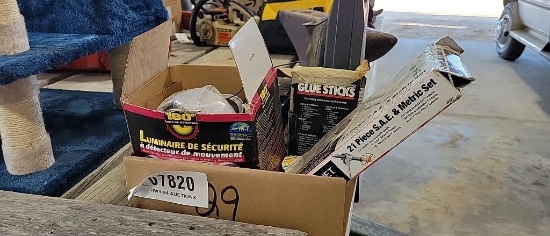 BOX GEAR RATCHET, RIVET GUN, SOLDERING GUN