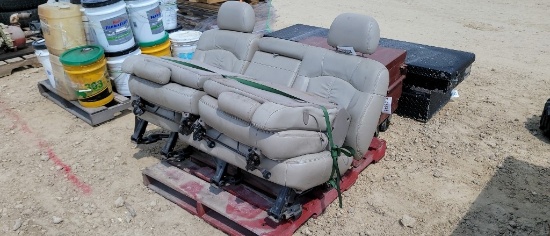 MIDDLE AND REAR SEATS FROM CHEVY TAHOE