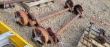 PAIR OF DEXTER TORSION AXLES WITH ELECT. BRAKES