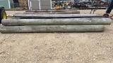 10' WOOD FENCE POSTS MADE FROM ELECTRICAL POLES
