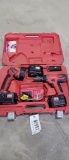 MILWAUKEE 14V CORDLESS DRILL AND FLASHLIGHT