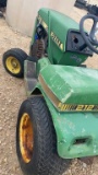 JOHN DEERE 212 LAWN MOWER - NO MOTOR