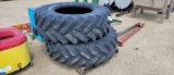 PAIR TITAN 420/85R28 TIRES