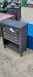 4 DRAWER TOOL BOX ON WHEELS 1' X 3' X 26