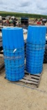 24 - BLUE PLASTIC LICK TUBS ON PALLET