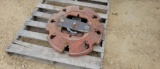 2 - CASE IH WHEEL WEIGHTS