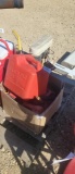 BOX 1 GALLON SHOP VAC, 4 - RED GAS CANS