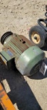 460 3 PHASE ELECTRIC MOTOR WITH 3 BELT PULLEY