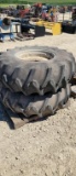 18.4 X 26 TIRE AND RIMS