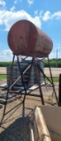 FUEL BARREL WITH STAND