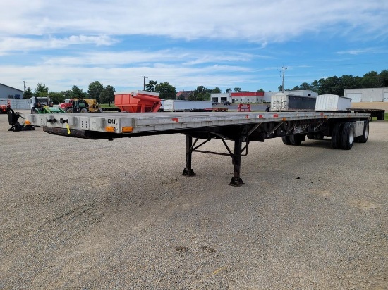 1996 Transcraft 48' Flat Bed Semi Trailer