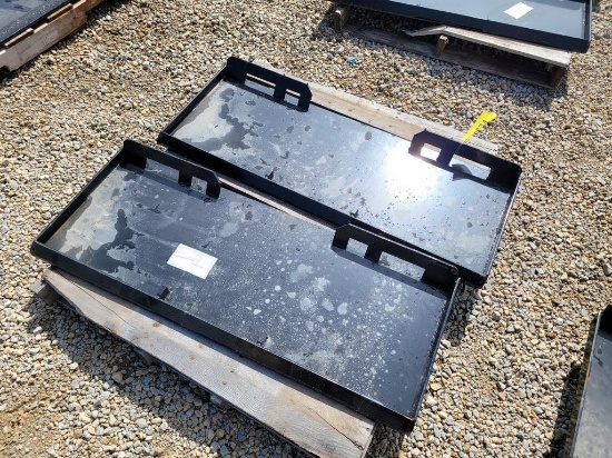 New Mower King Skid Steer Face Plates