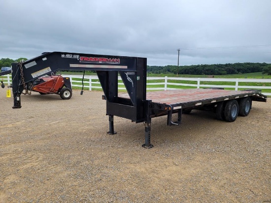 2010 Trailerman 20' Gooseneck Trailer