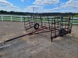 Linssay 28' 4 Section Harrow Cart