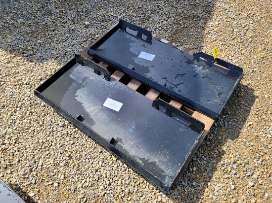 New Mower King Skid Steer Face Plates