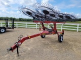 H&S AR10 10 Wheel Rake