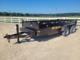 2022 Hull Porter 16' Dump Trailer