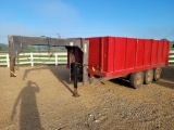 1974 Winn 16' Gooseneck Dump Trailer