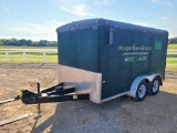 1986 Interstate 12' Enclosed Trailer