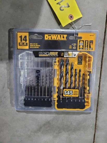 Dewalt 14pc Drill Bit Set