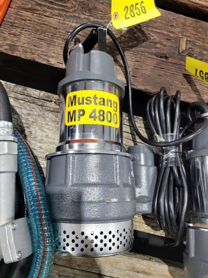 New Mustang MP4800 Trash Pump