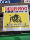 Bush Hog Metal Sign