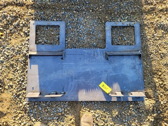 New Kit Walk Through Skid Steer Face Plate