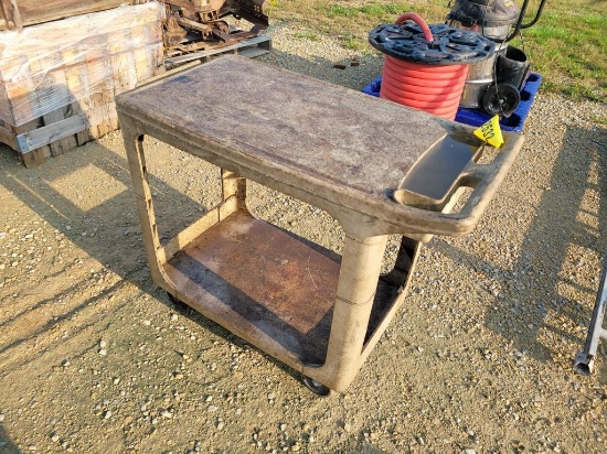 Plastic Roll Cart