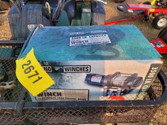 New 3500# Electirc Winch