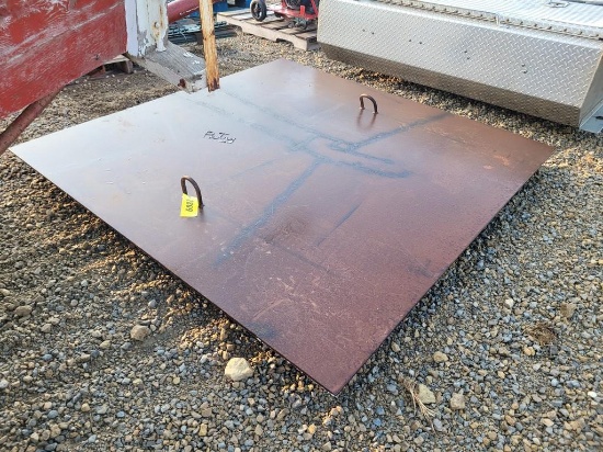 6x6 3/8" Steel Plate