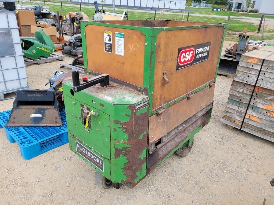 Hilgendorf Electric Feed Cart w/ Charger