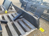 New Peak Skid Steer Reciever Hitch Plate