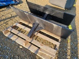 New Peak Skid Steer Reciever HItch Plate