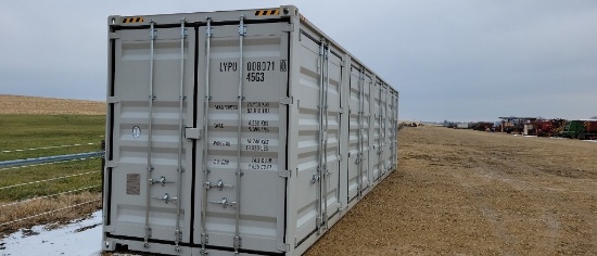 40' HIGH CUBE CONTAINER WITH SIDE DOORS