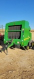 JOHN DEERE 568 ROUND BALER- NET WRAP, VERY CLEAN